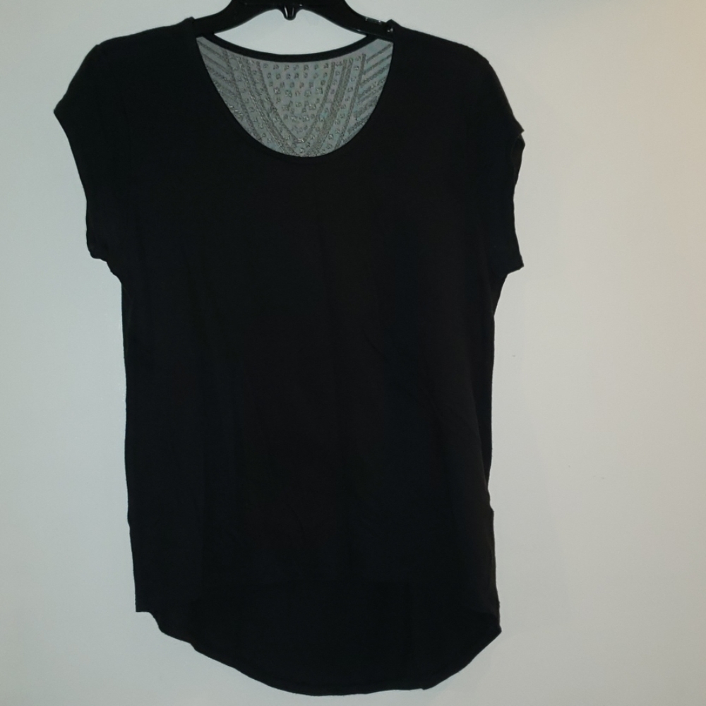 VS black sequin shirt